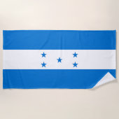 Honduras-Flagge Strandtuch (Vorderseite)