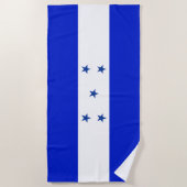 Honduras-Flagge Strandtuch (Vorderseite)