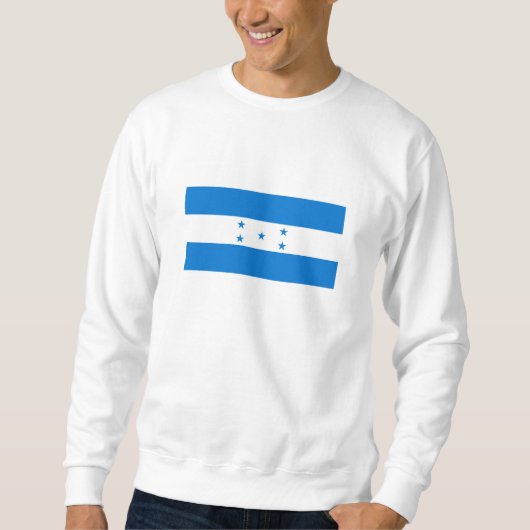 Honduras-Flagge Sweatshirt (Vorderseite)