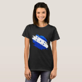 Honduras-Flagge T-Shirt (Vorne ganz)