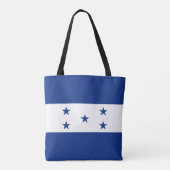 Honduras-Flagge Tasche (Rückseite)