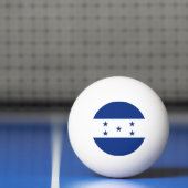 Honduras-Flagge Tischtennisball (Netto)