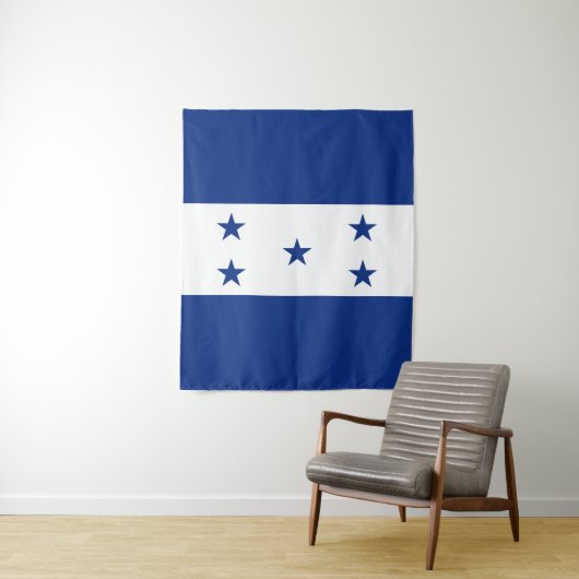 Honduras-Flagge Wandteppich (Beispiel)