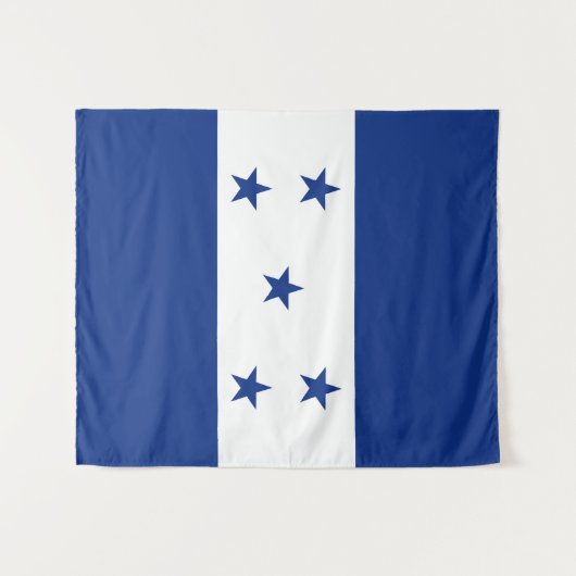Honduras-Flagge Wandteppich (Vorderseite (Horizontal))