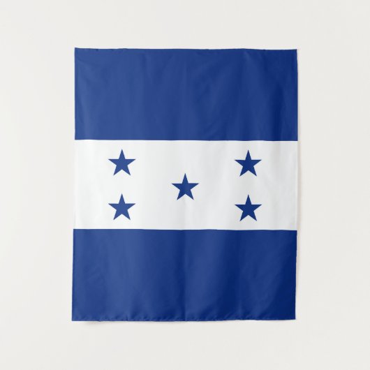 Honduras-Flagge Wandteppich (Vorderseite)