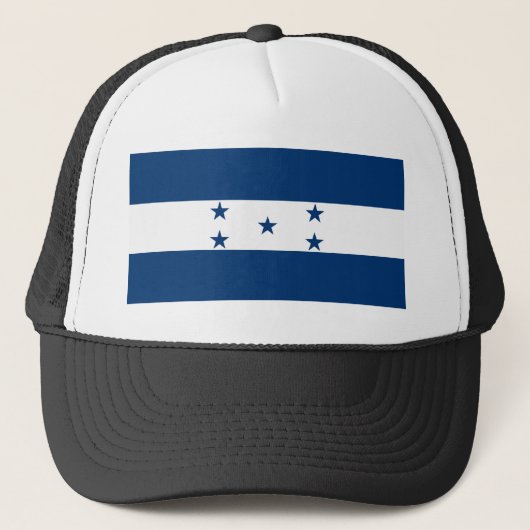 Honduras-Flaggen-Hut Truckerkappe (Vorderseite)