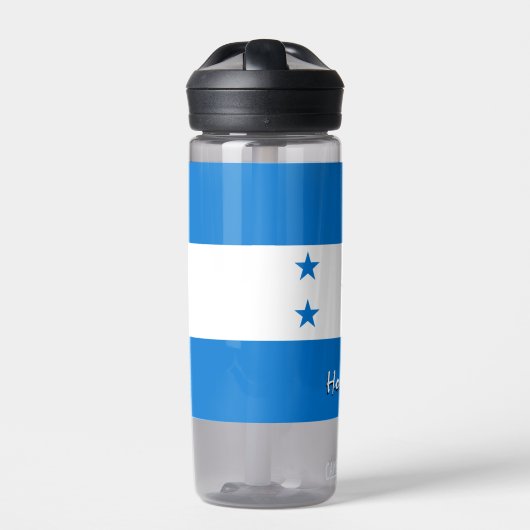 Honduras-Flasche, patriotische Flagge Honduras Trinkflasche (Vorderseite)