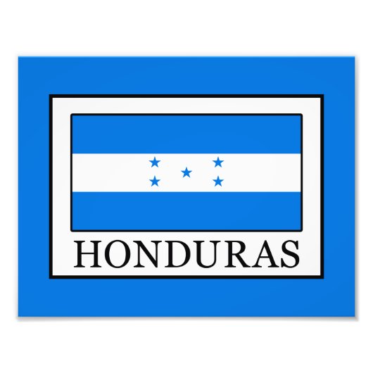 Honduras Fotodruck (Vorne)