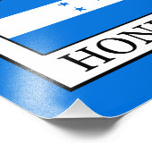 Honduras Fotodruck (Ecke)