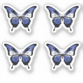 Honduras Frack Butterfly Flag Sticker (Vorderseite)