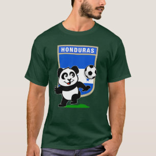 Honduras-Fußball-Panda T-Shirt