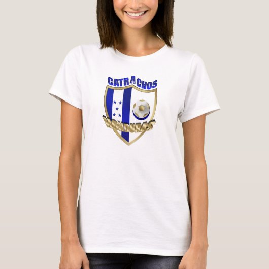 Honduras-Fußball-T - Shirts und -geschenke (Vorderseite)