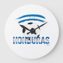 Honduras Fútbol Reloj de Pared Große Wanduhr
