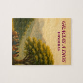  Honduras GRACIAS A DIOS Retro poster Puzzle (Horizontal)