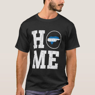 Honduras Heimkarte Vintage abgenutzt T-Shirt