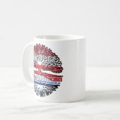 Honduras Honduranisch Österreichisch Österreich Kaffeetasse (Vorderseite Links)