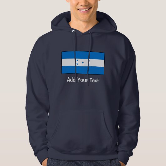Honduras - honduranische Flagge Hoodie (Vorderseite)