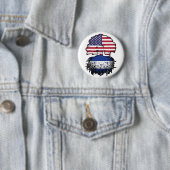 Honduras Honduras American USA Tree Roots Flag Button (Beispiel)
