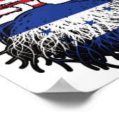 Honduras Honduras American USA Tree Roots Flag Poster (Ecke)
