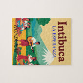  Honduras INTIBUCA Retro poster Puzzle (Horizontal)