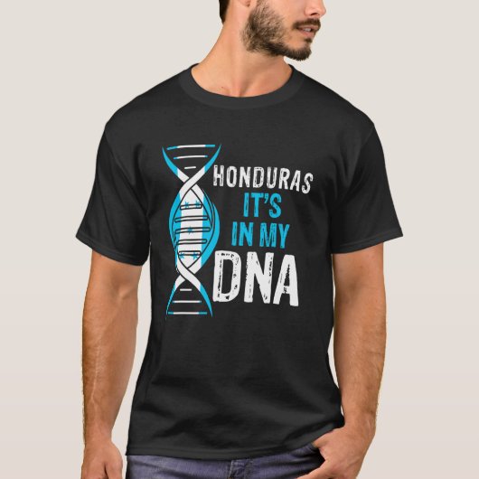 Honduras ist in meiner DNA Proud Honduras Fl T-Shirt (Vorderseite)