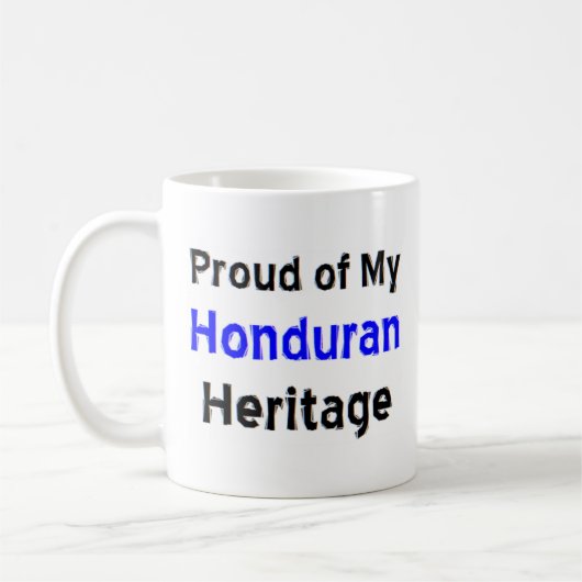 Honduras-Kaffeekaffee-Tasse Kaffeetasse (Links)