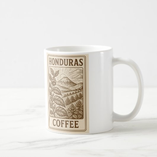 Honduras Kaffeetasse (Rechts)