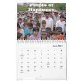 Honduras Kalender (Mär 2027)