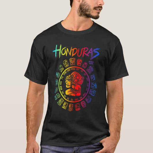 Honduras Kalender T-Shirt (Vorderseite)