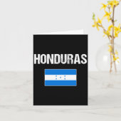 Honduras Karte (Gelbe Blume)
