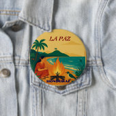 Honduras LA PAZ Retro poster Button (Beispiel)