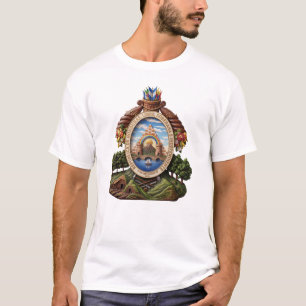 Honduras Landeswappen Symbol Emblem Flagge T-Shirt