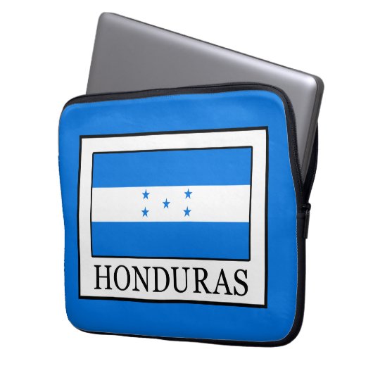 Honduras Laptopschutzhülle (Vorderseite Links)