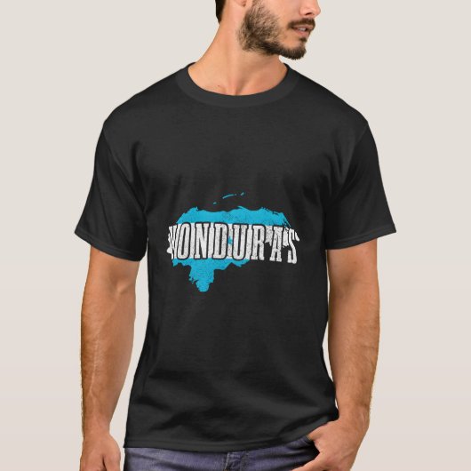 Honduras Map Pride Honduras Flag T-Shirt (Vorderseite)