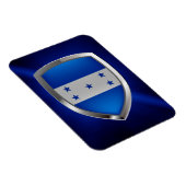 Honduras Metallic Emblem Magnet (Rechte Seite)