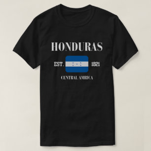 Honduras mit unserem lebhaften Honduras-T - Shirt