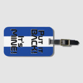 Honduras National Flag Funny Patriotic Gepäckanhänger (Vorderseite (Horizontal))