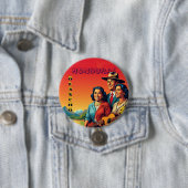 Honduras OLANCHO Retro poster Button (Beispiel)