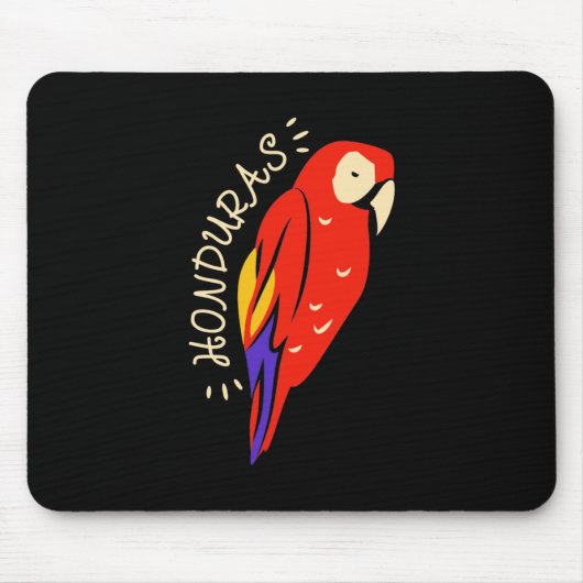 Honduras Parrot Mousepad (Vorne)