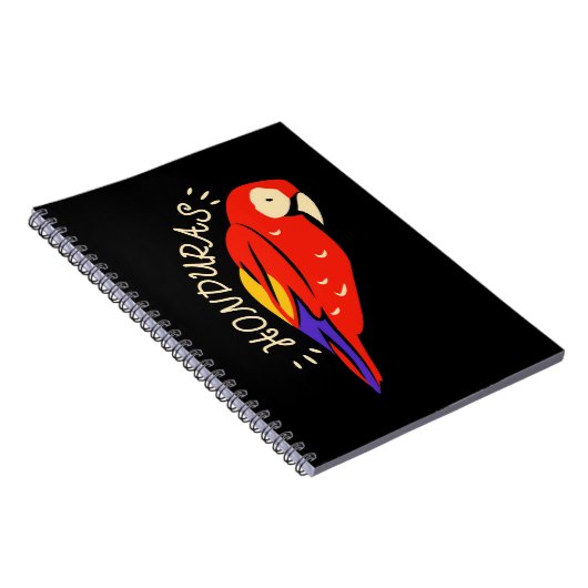 Honduras Parrot Notizblock (Rechte Seite)
