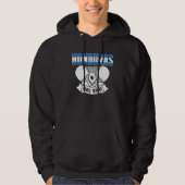 Honduras Ping Pong Honduran Table Tennis Support Hoodie (Vorderseite)