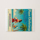 Honduras PLAYAS CHOLUTECA Retro poster Puzzle (Horizontal)
