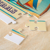 Honduras PLAYAS CHOLUTECA Retro poster Puzzle (Seite)