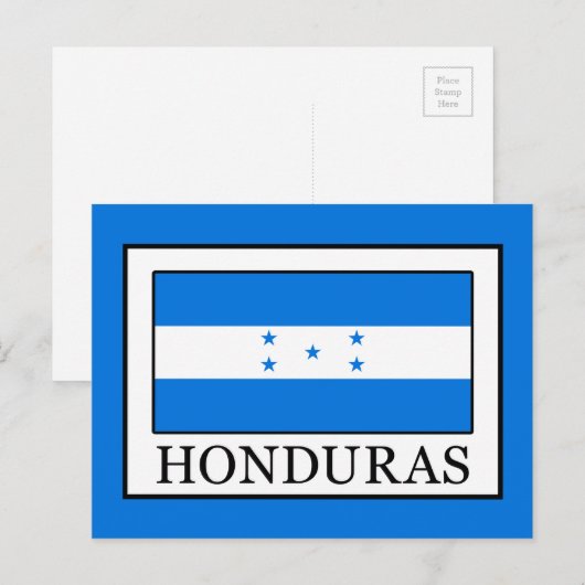 Honduras Postkarte (Vorne/Hinten)