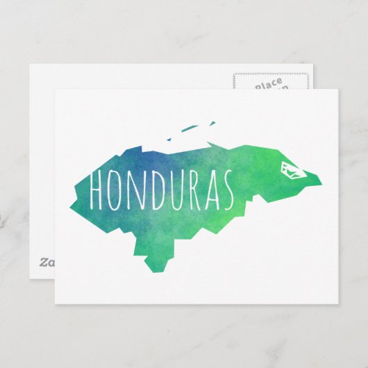 Honduras Postkarte (Vorne/Hinten)