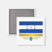 "Honduras Pride" Magnet (Vorderseite/Rückseite)