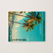 Honduras Puerto AMAPALA, VALLE Retro poster Puzzle (Horizontal)