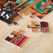  Honduras Puerto LEMPIRA Retro poster Puzzle (Seite)