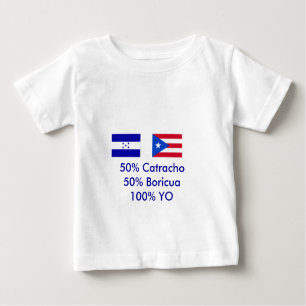 Honduras Puerto Rico - besonders angefertigt Baby T-shirt