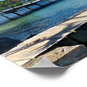 Honduras - Roantan Beach Poster (Ecke)